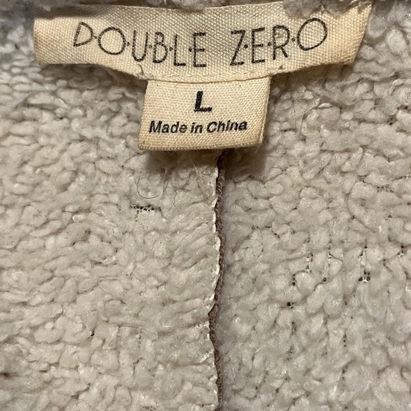 Double Zero Cardigan Lined Jacket Sz Large - Picture 6 of 6